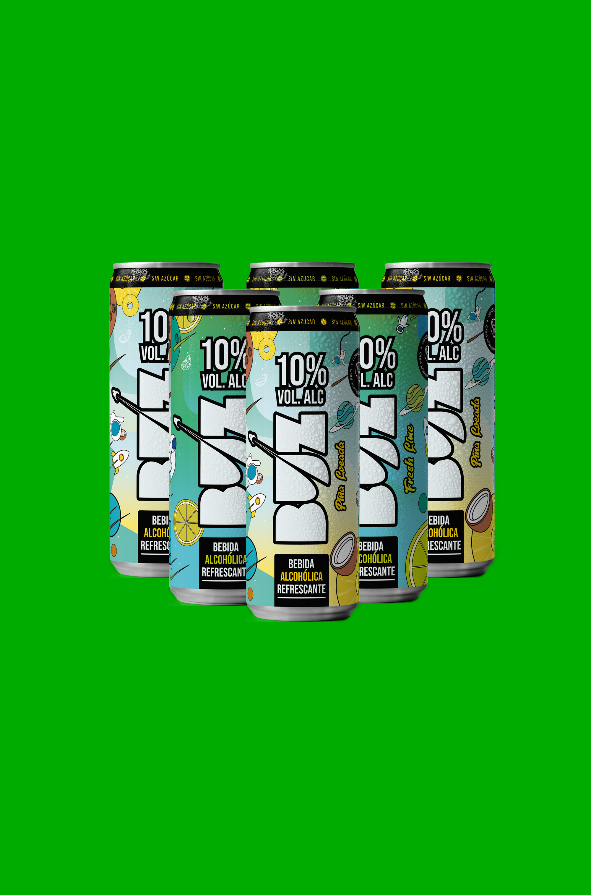 MIXED PACK 330ml - NUEVO FORMATO - BUZ DRINK