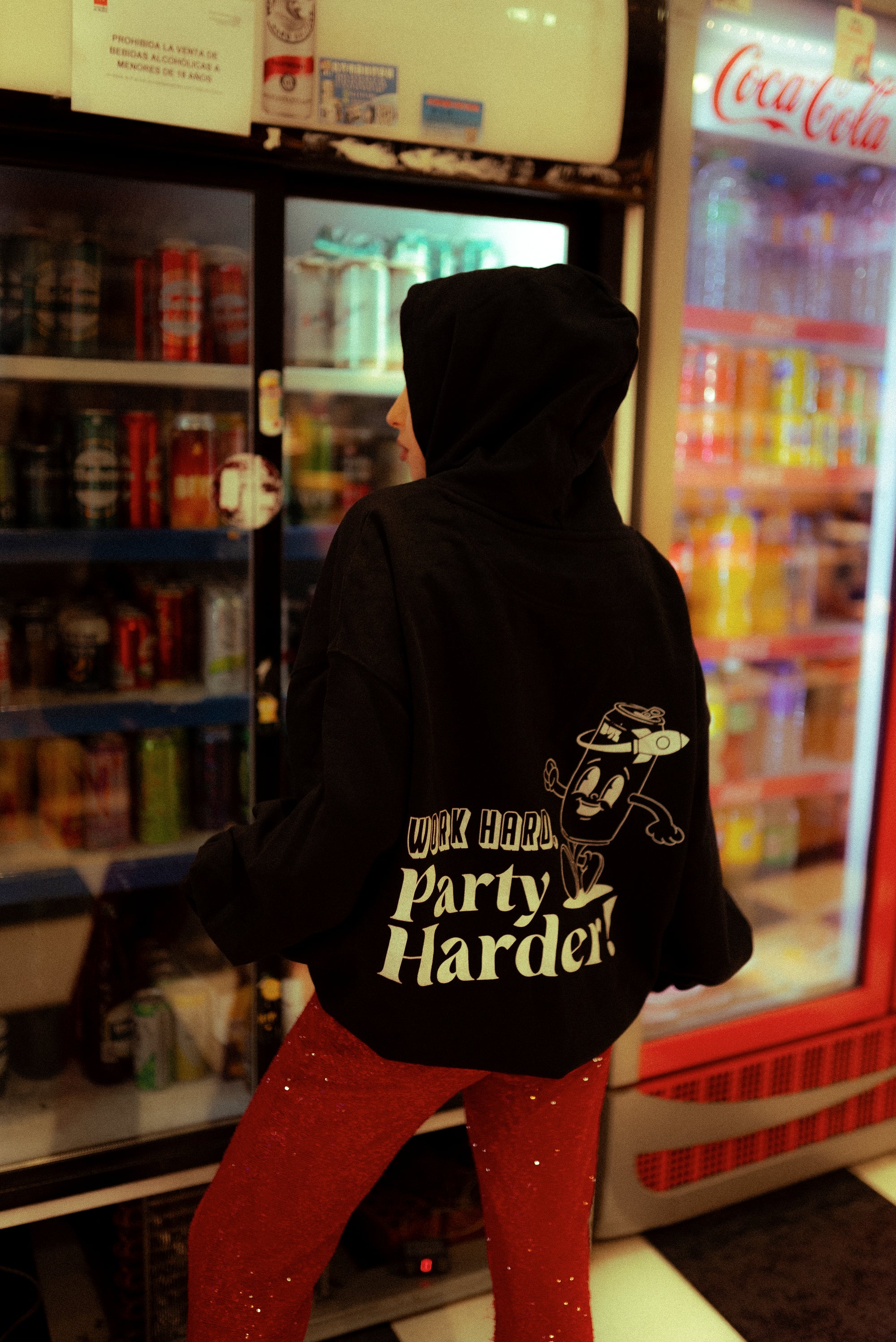 Sudadera 'Work Hard -  Party Harder'